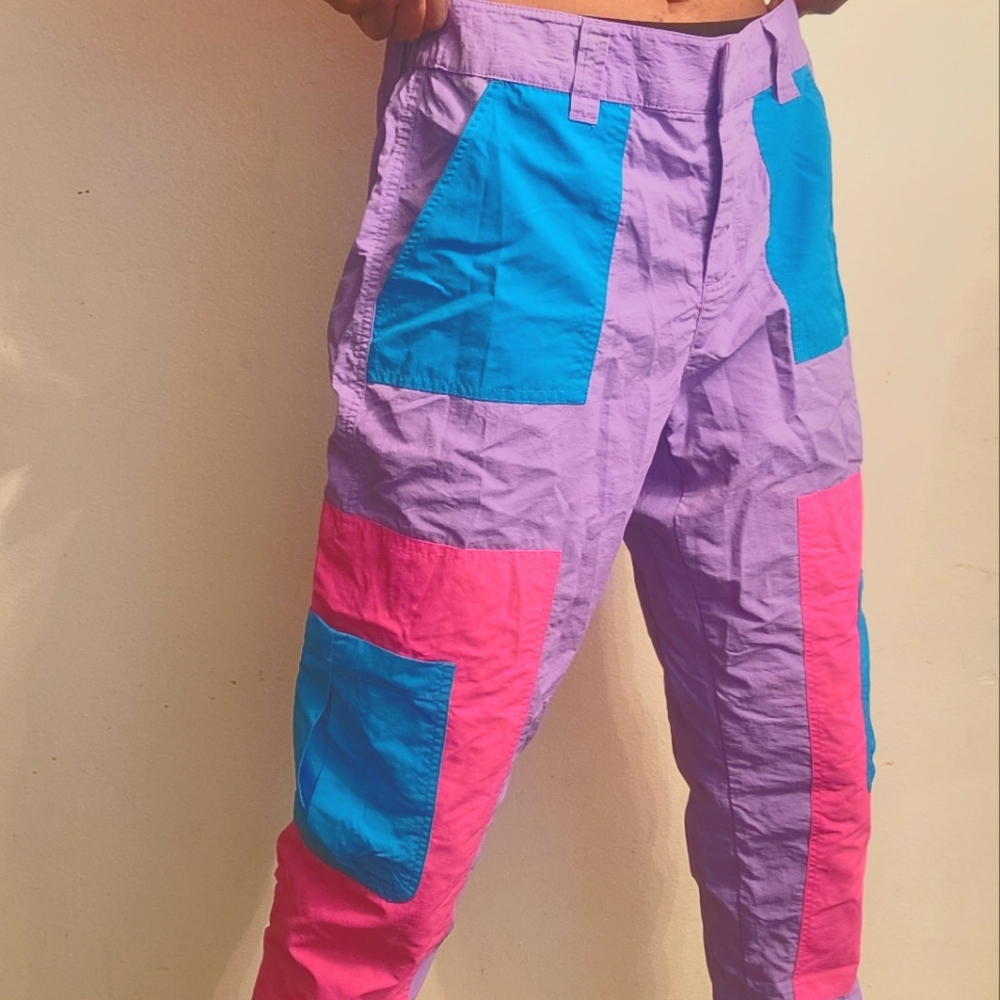 Colorful Nylon Pants